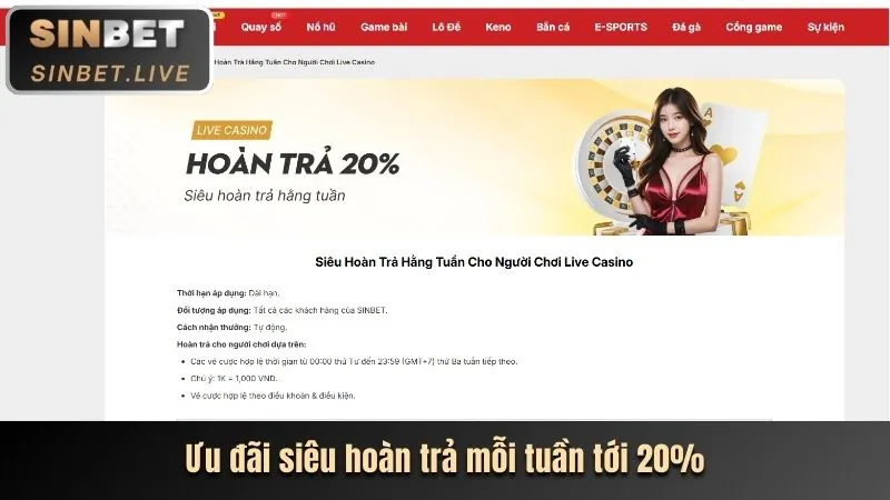 Sự kiện và khuyến mãi 188bet mới nhất